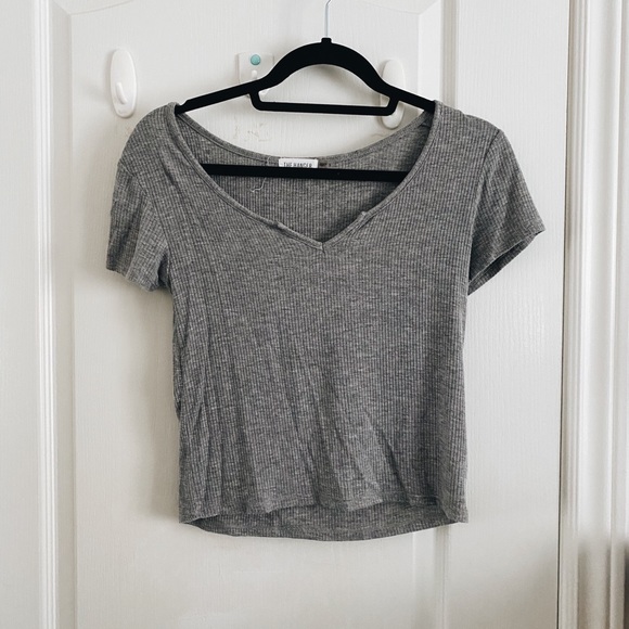 Nordstrom Rack Ribbed Tee - Picture 2 of 3